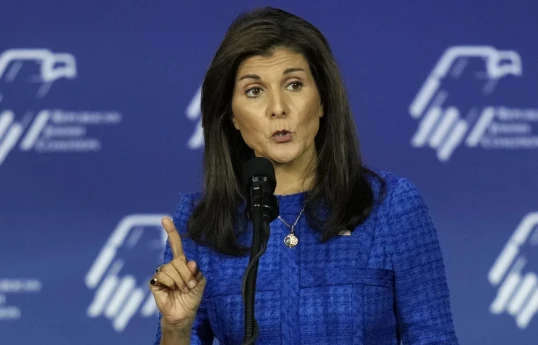 Nikki Haley accuses Donald Trump of pursuing ‘chaos, vendettas and drama’ at Jewish Republican event