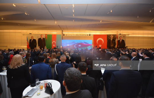 Baku hosts an official reception to mark 100th anniversary of Turkish Republic-PHOTO 