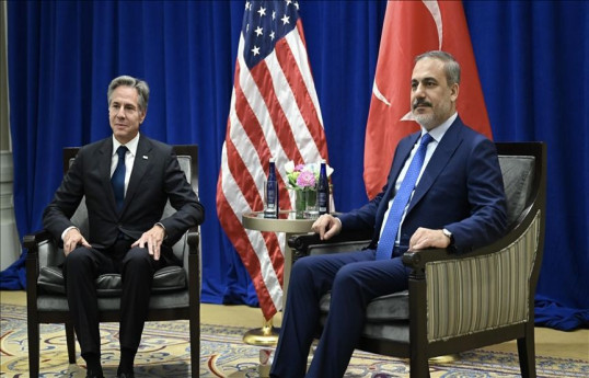 Blinken, Turkish foreign minister discussed humanitarian situation in Gaza