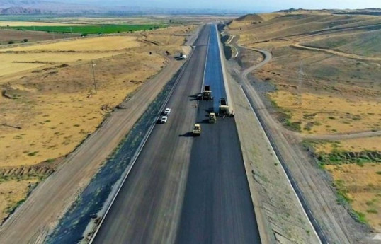 President allocates AZN 14m for continuation of construction of connection of Aghband road with Iran and bridge