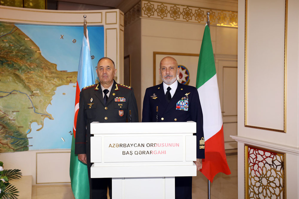 Azerbaijan and Italy discussed prospects for the development of military cooperation-VIDEO 