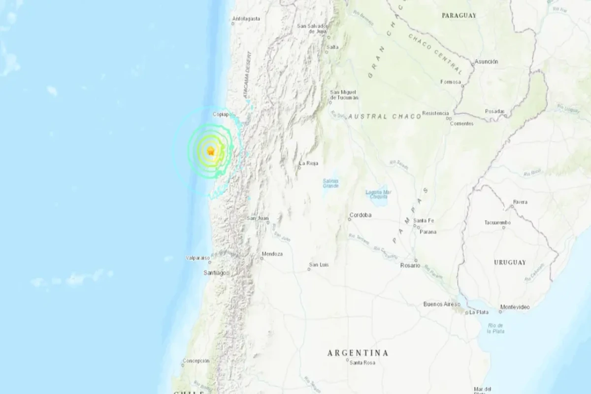 6.6 earthquake hits Chile, shakes Argentina