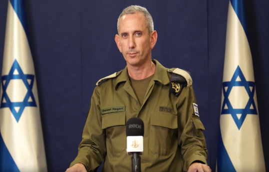 IDF spokesman Rear Adm. Daniel Hagari