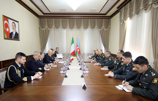 Azerbaijan and Italy discussed prospects for the development of military cooperation-VIDEO 