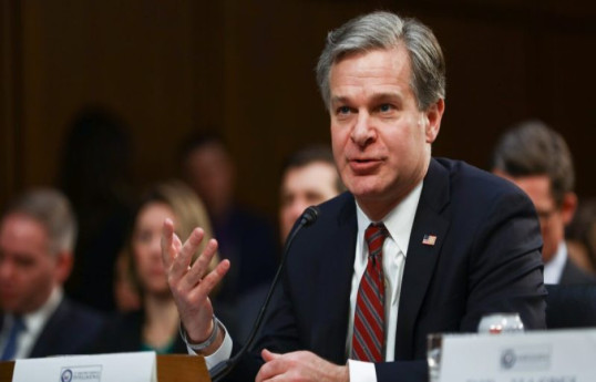 Christopher Wray, director of the US Federal Bureau of Investigation (FBI)