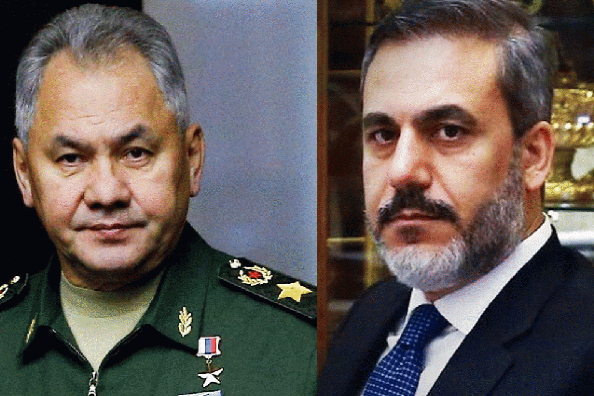 Hakan Fidan, Sergei Shoigu meet in Moscow, discuss grain corridor