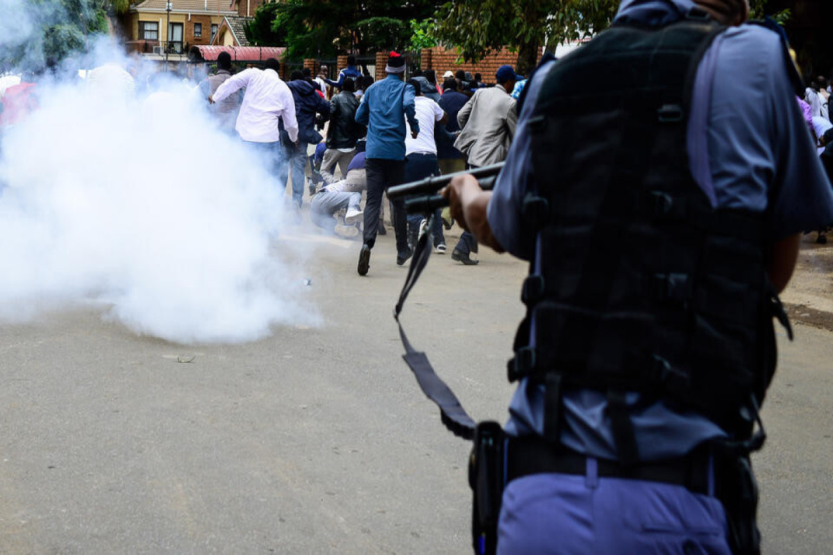 18 killed in a shootout with South African police