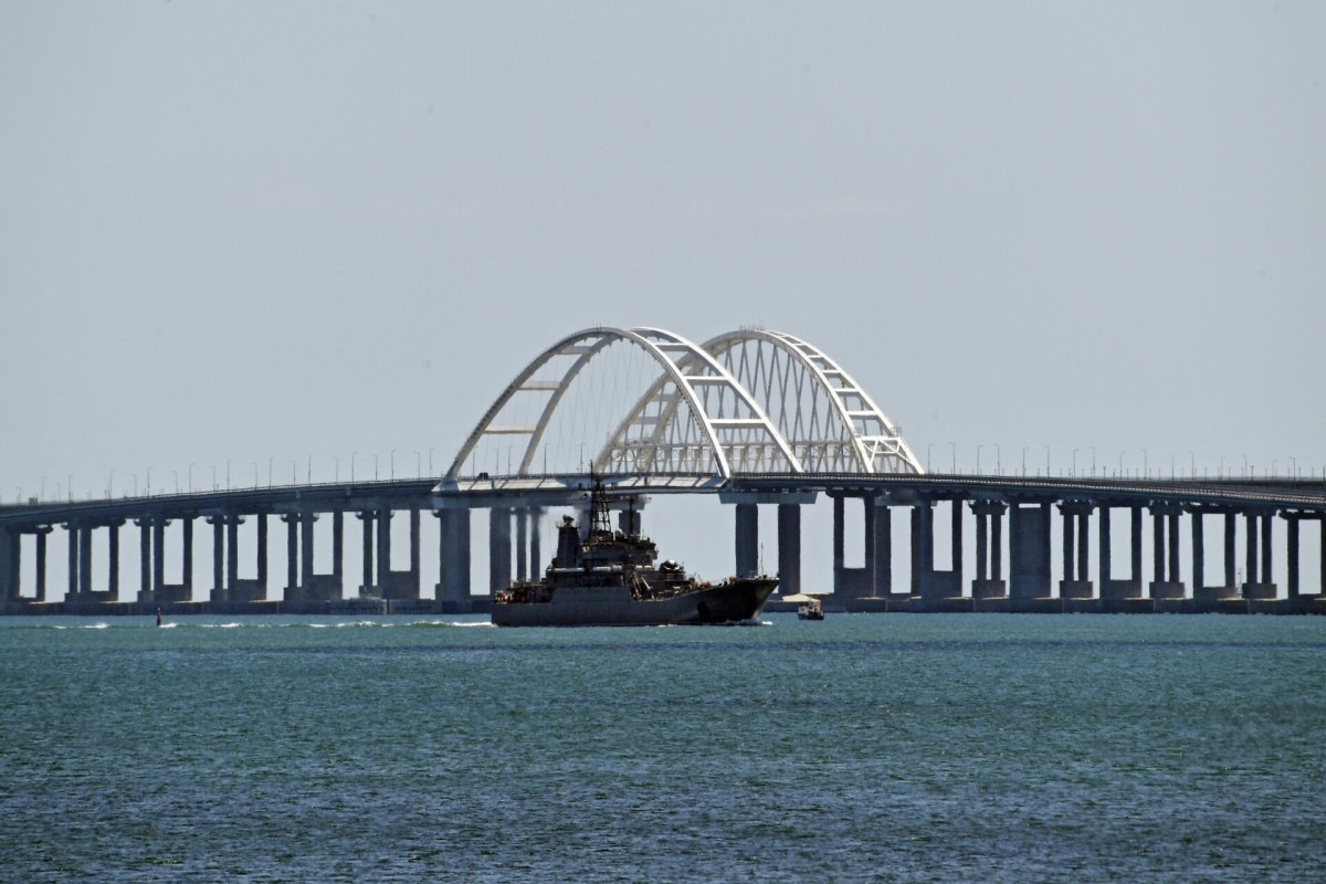 Russian Defense Ministry says boat destroyed trying to attack Crimea bridge