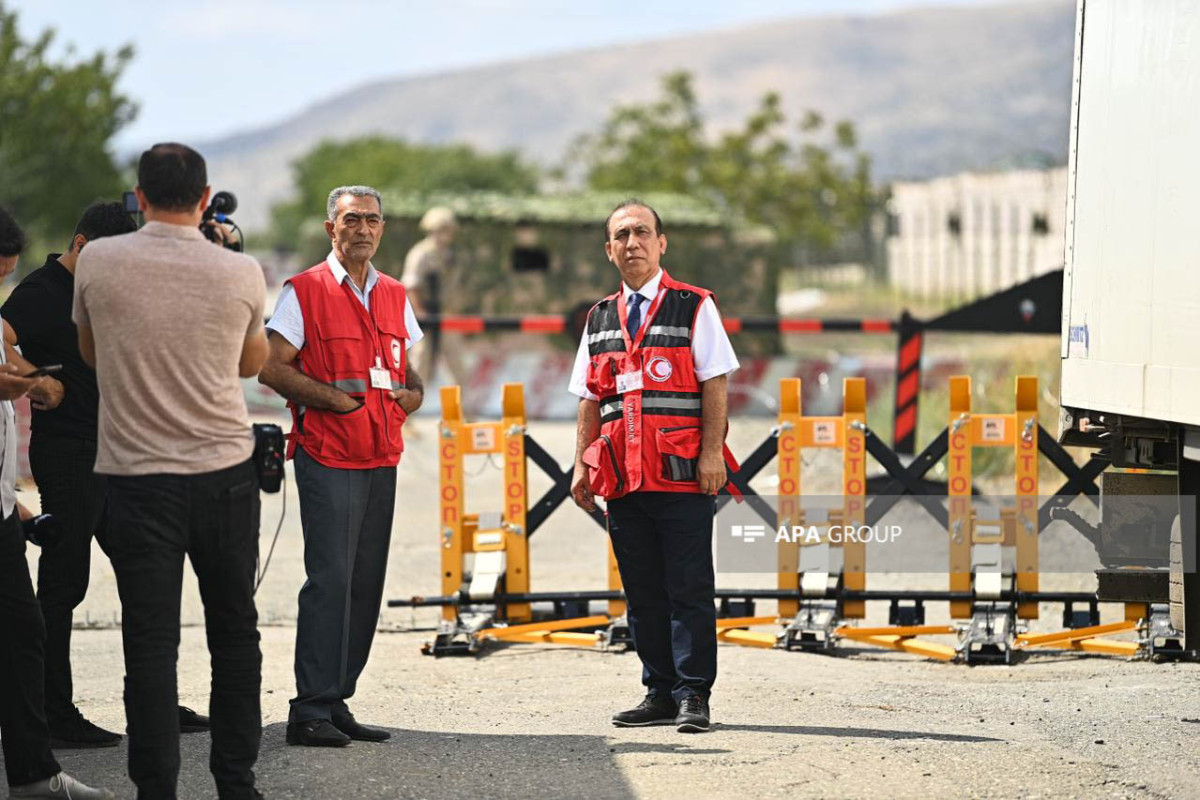 Azerbaijan Red Crescent Society: We hope that the food we brought will soon be delivered to Armenian residents