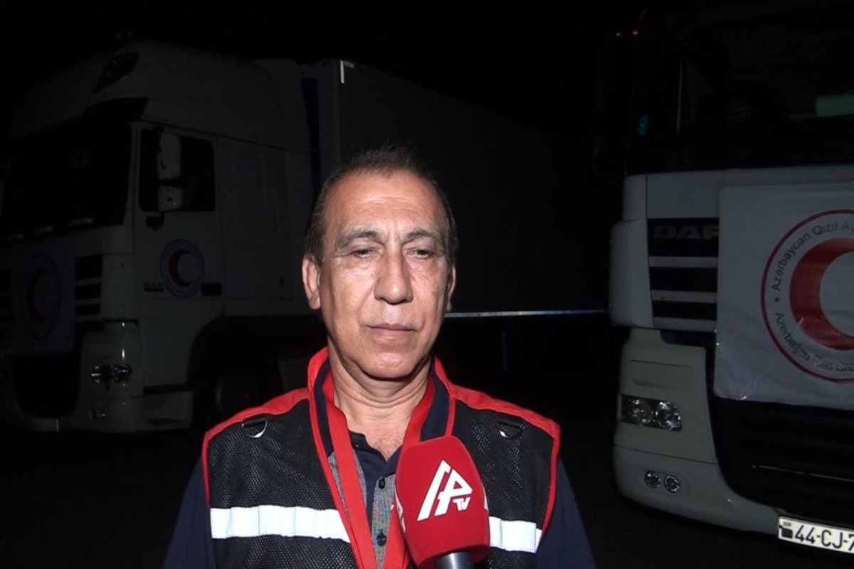 Azerbaijan Red Crescent Society: We continue our work even though it is night