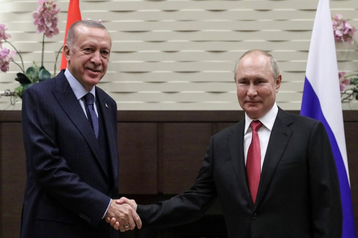 Recep Tayyip Erdogan and Vladimir Putin