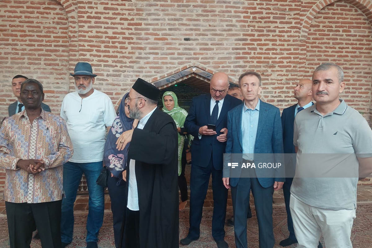 Delegation of OIC IPHRC visited Imamzada religious complex in Azerbaijan's Ganja -UPDATED 