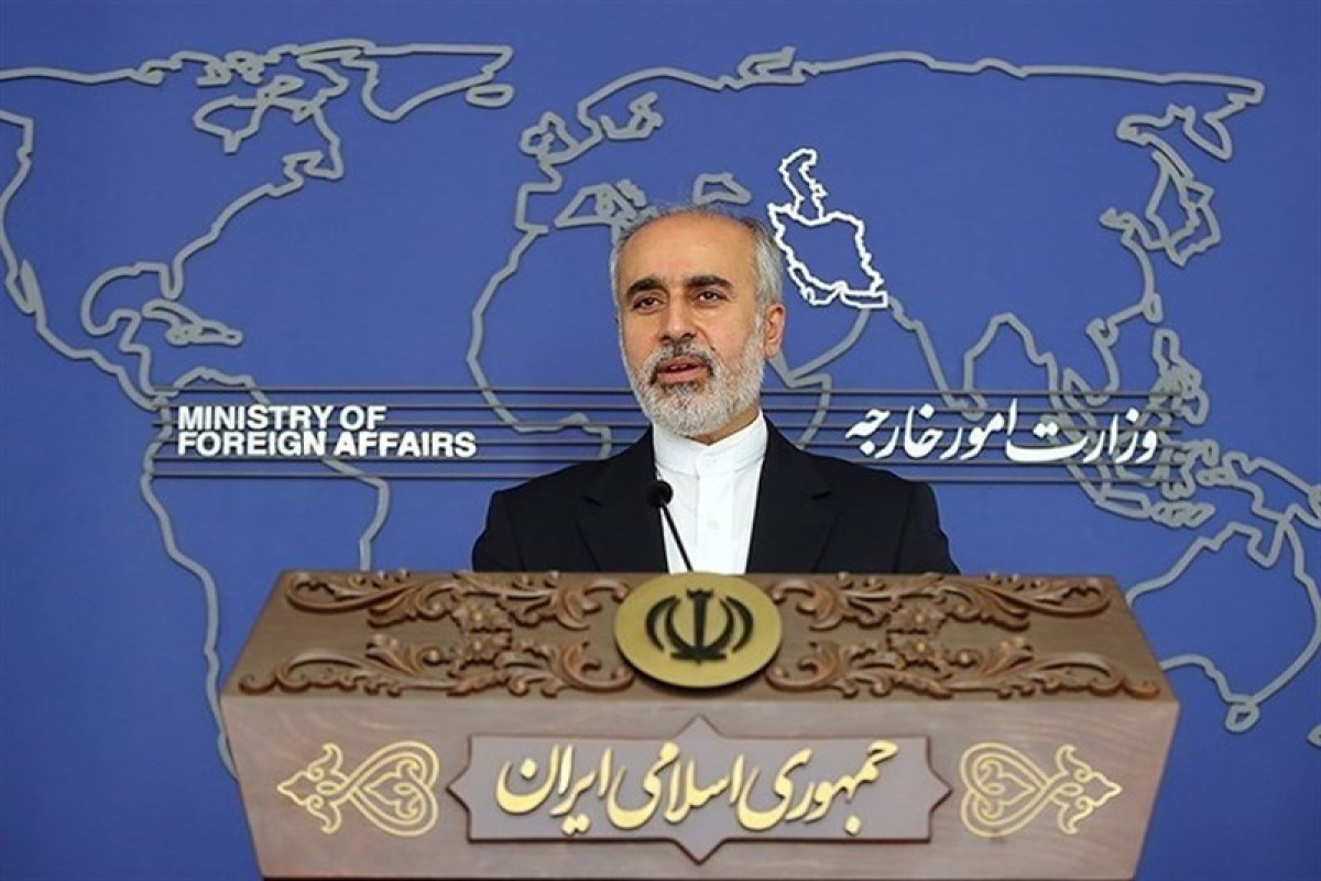 Nasser Kanaani, Iran’s Foreign Ministry spokesman
