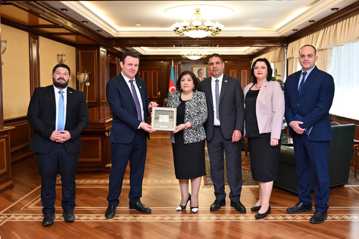 Azerbaijani Parliament Speaker meets with members of Israel-Azerbaijan interparliamentary friendship group