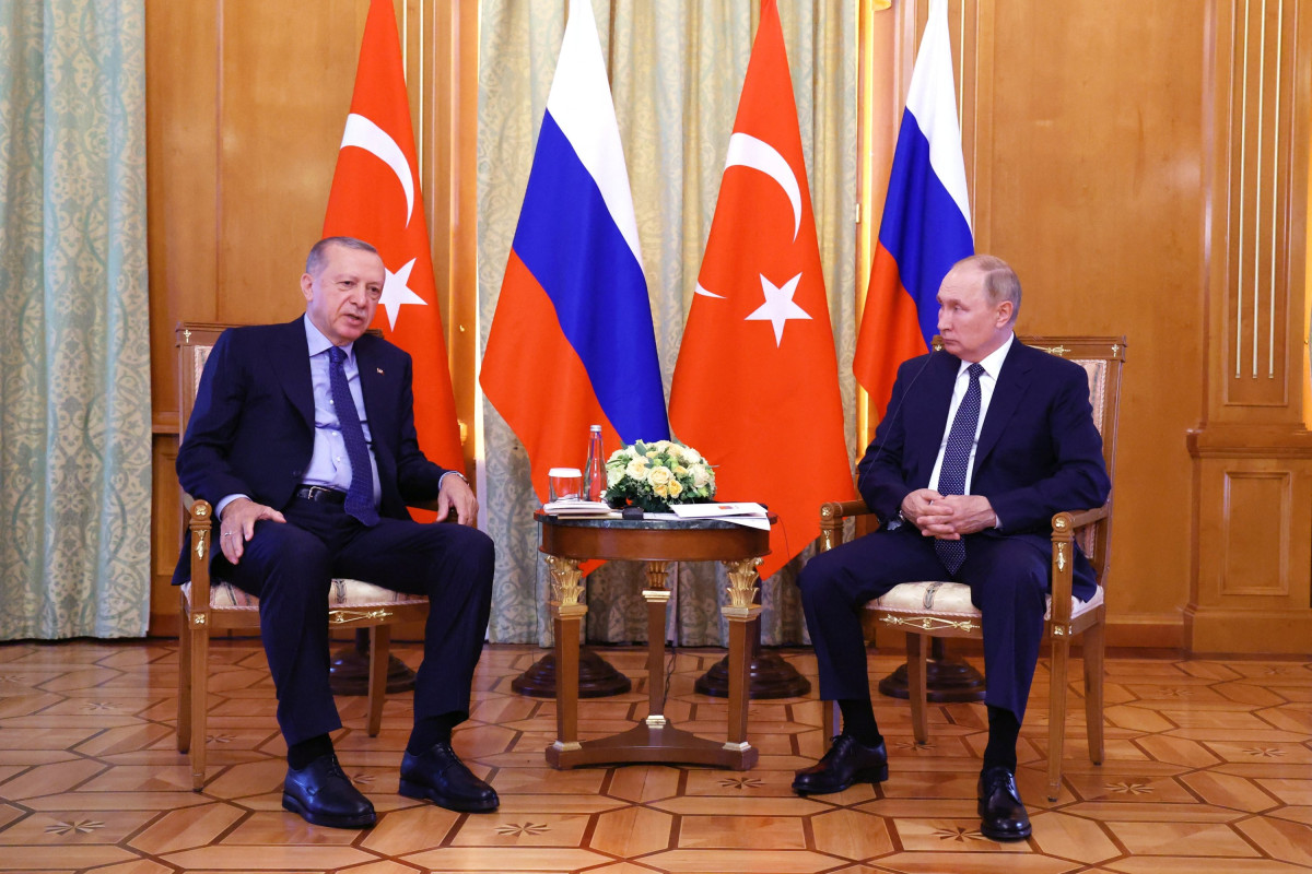 Turkish President Recep Tayyip Erdogan and Russian President Vladimir Putin