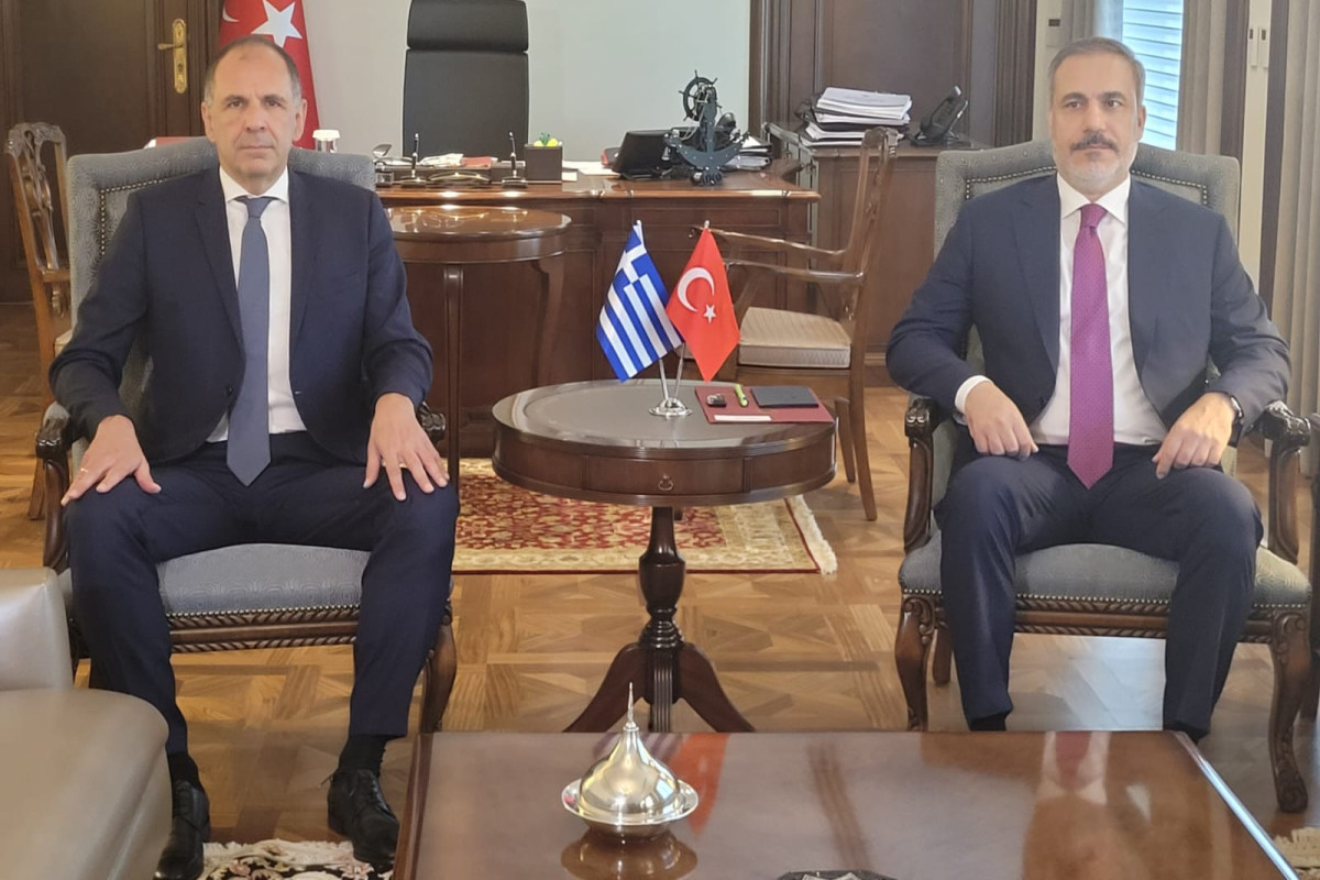 Greek, Turkish FMs met
