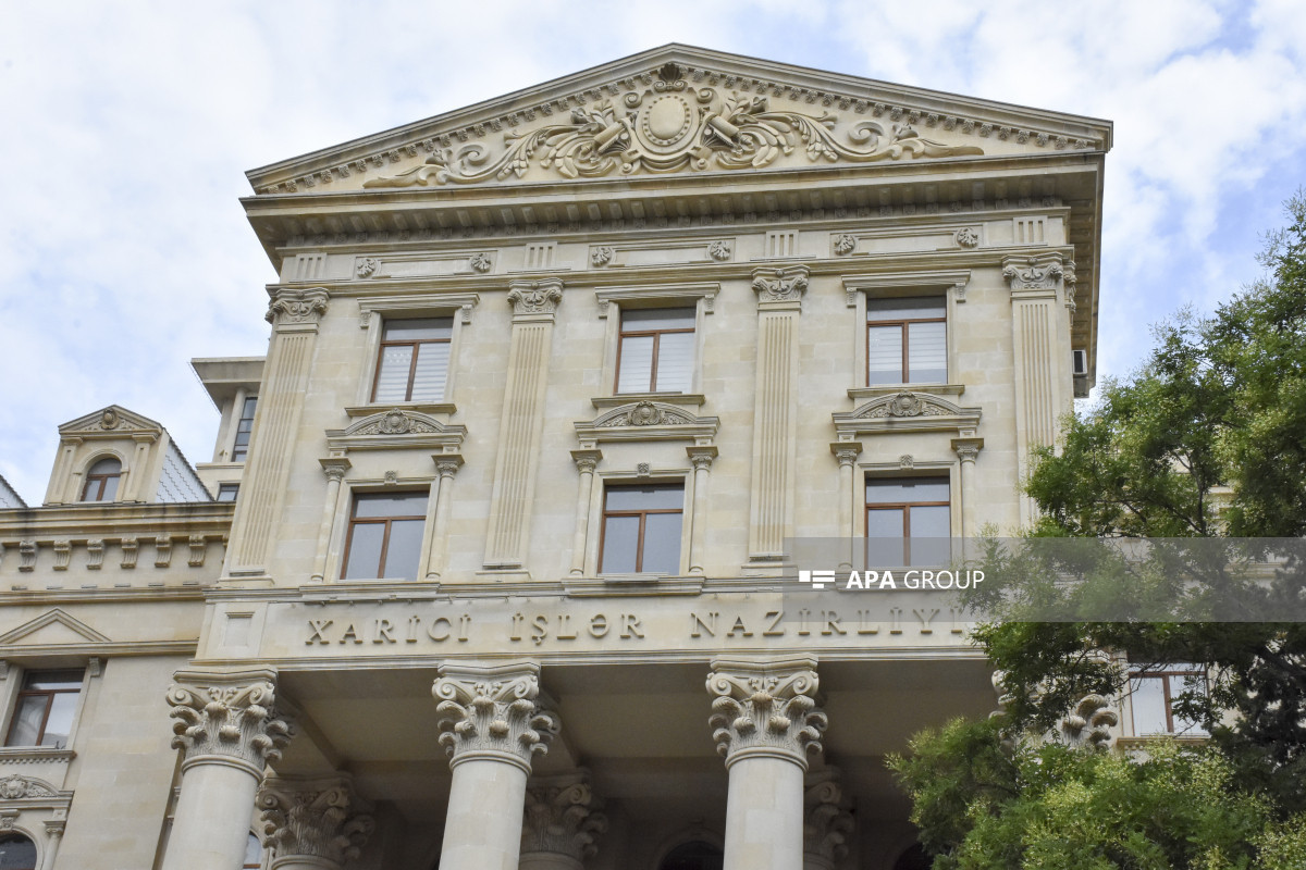 Azerbaijani MFA: Situation around Lachin road is political rather than humanitarian