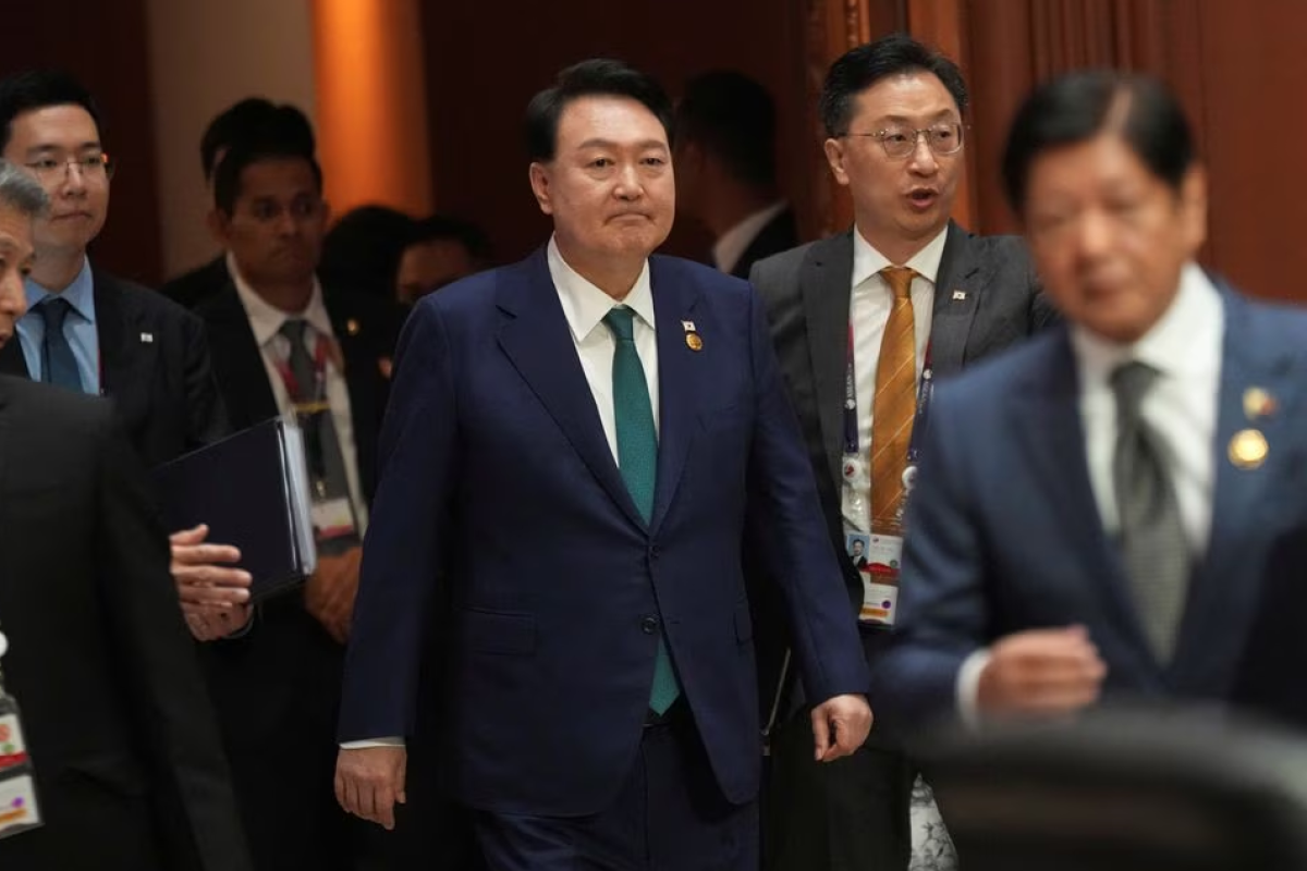 South Korean President Yoon Suk Yeol