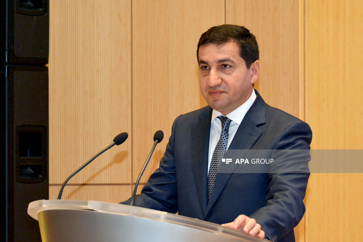 Assistant to President of Azerbaijan-Head of Foreign Policy Affairs Department of the Presidential Administration Hikmat Hajiyev