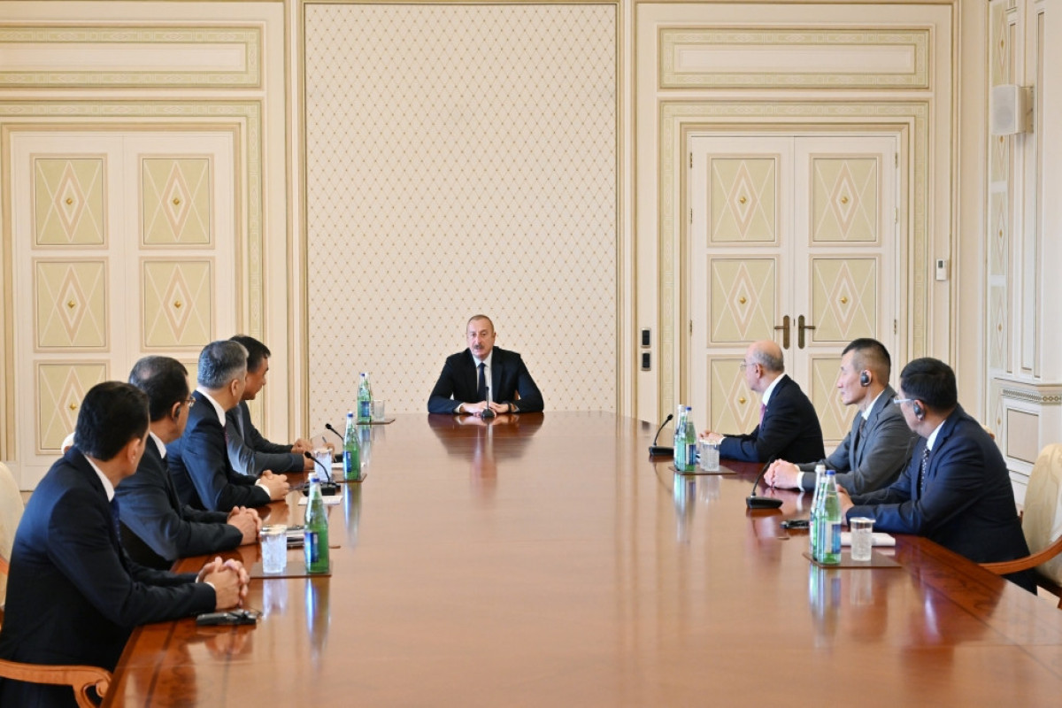 President Ilham Aliyev received ministers of Turkic states participating in the events held in Baku -UPDATED 