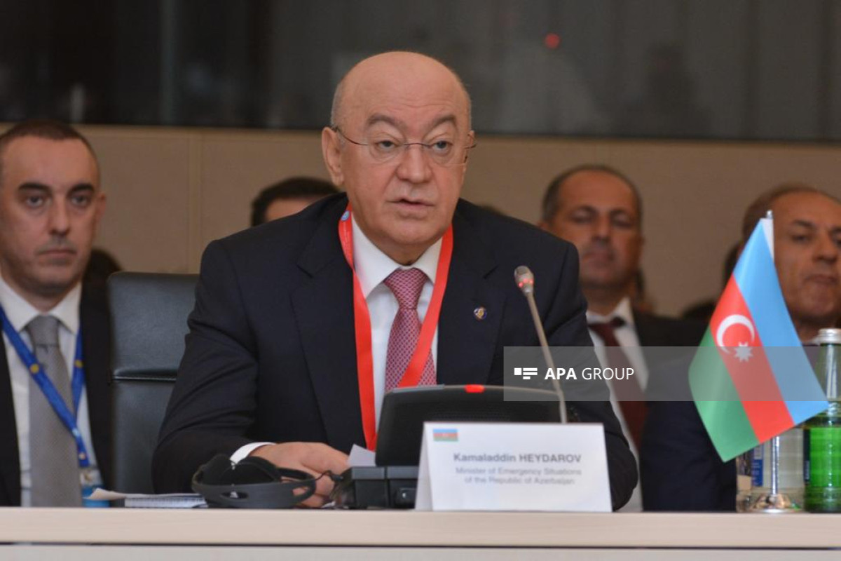 Kamaladdin Heydarov, Minister of Emergency Situations of Azerbaijan