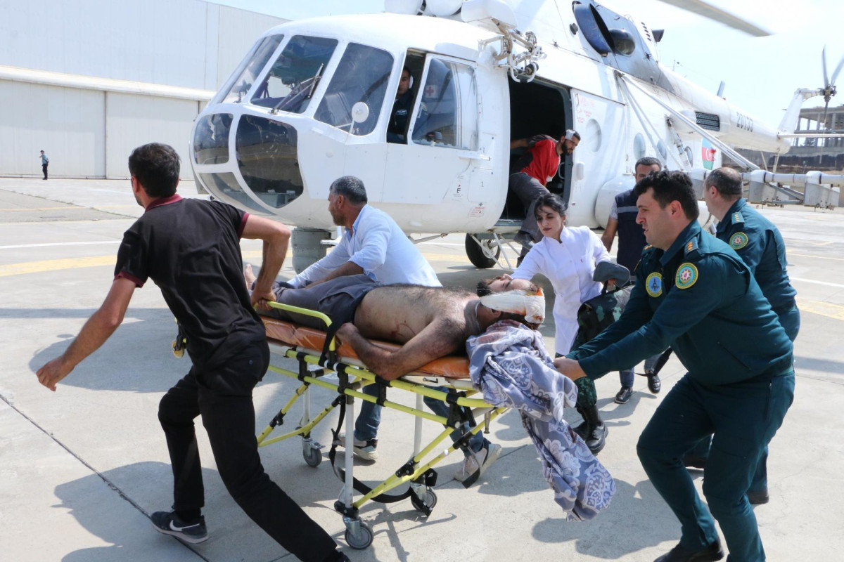 Traffic accident occurred in Lachin, injured were evacuated to Baku by helicopter -PHOTO -PHOTO -VIDEO 