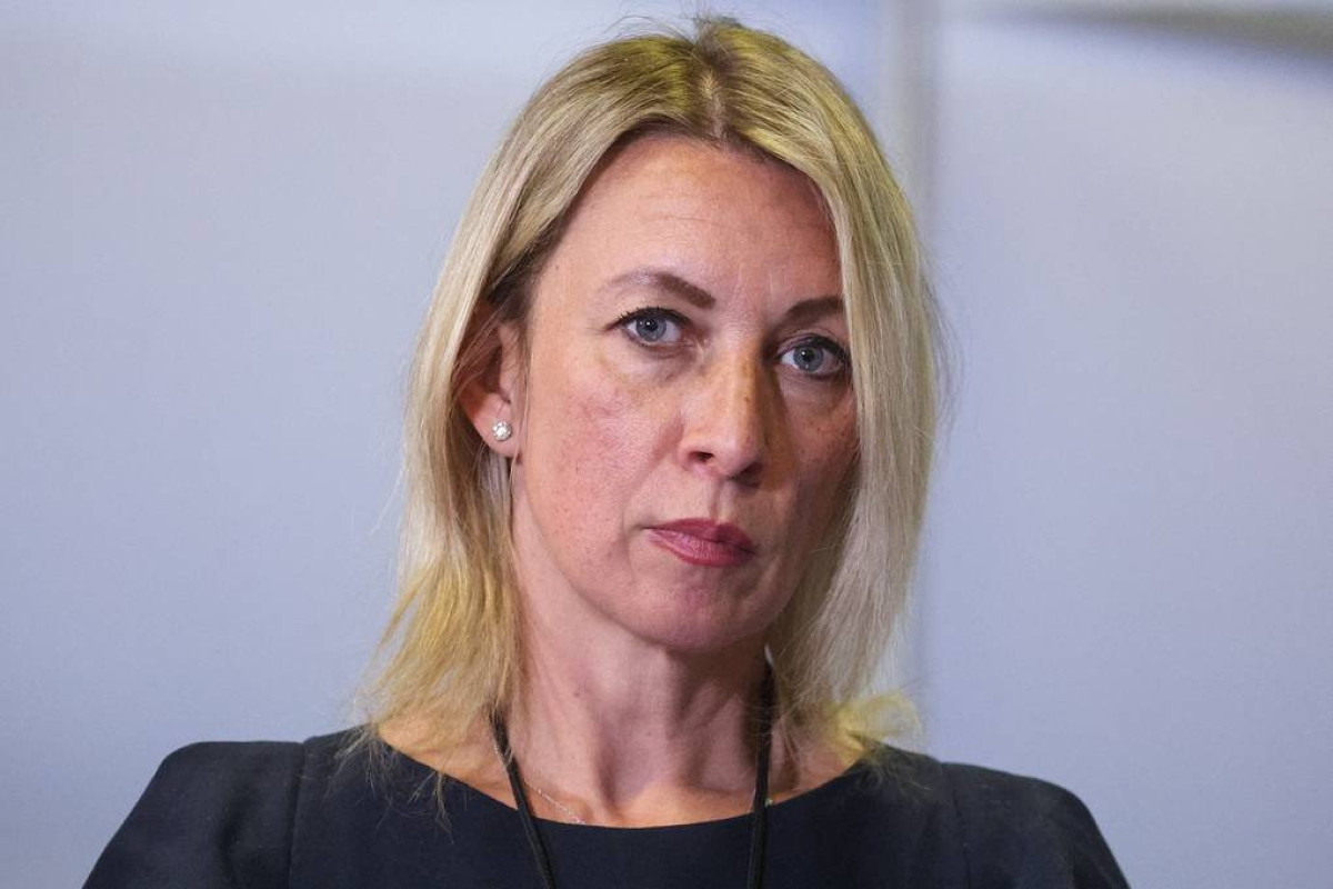 Russian Foreign Ministry Spokeswoman Maria Zakharova