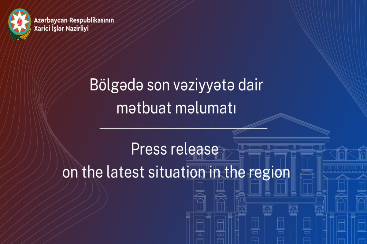 Azerbaijani MFA held briefing for diplomatic corps regarding situation in region