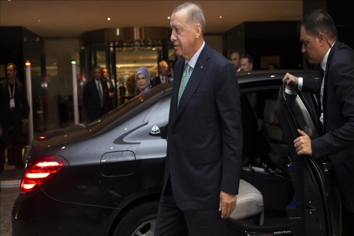 Turkish President Erdogan arrives in India for G-20 summit