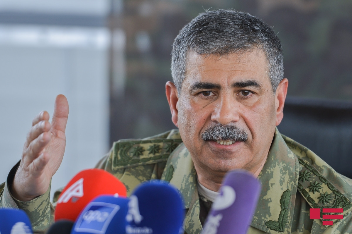 Zakir Hasanov, Minister of Defense of the Republic of Azerbaijan
