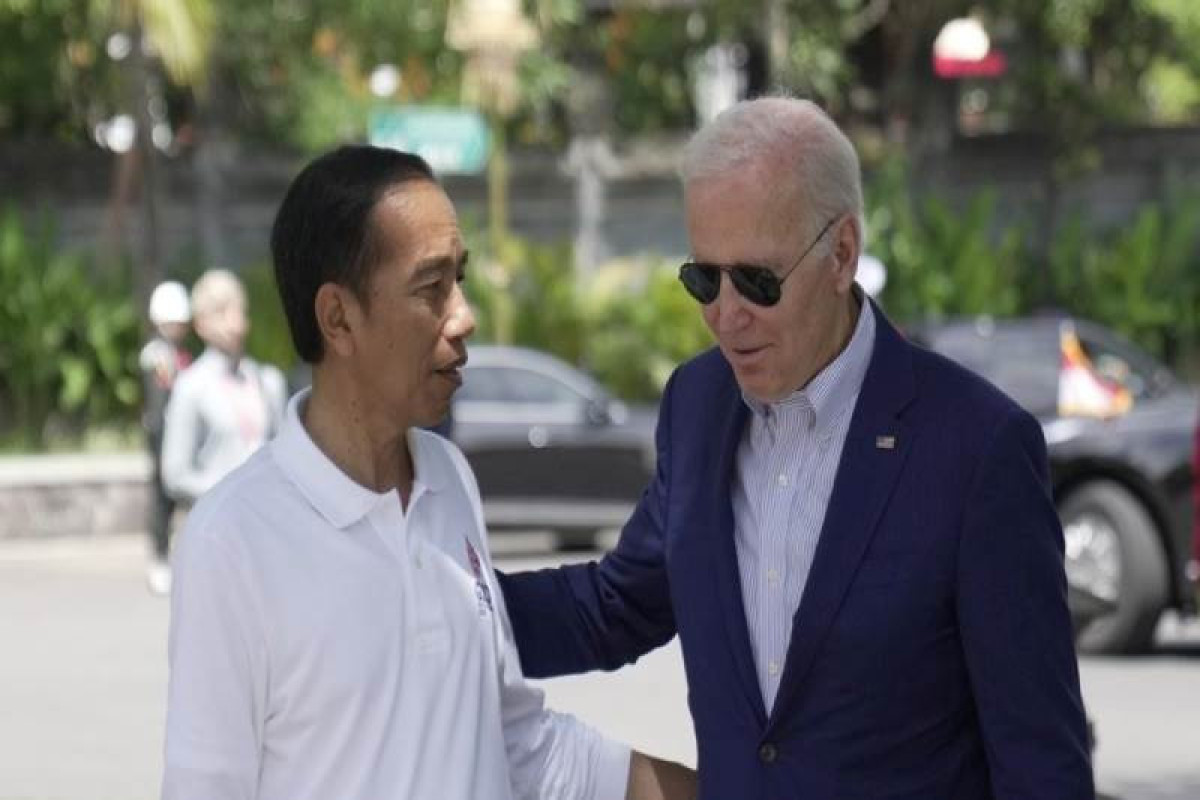 Joko Widodo, Indonesian President and Joe Biden, US President