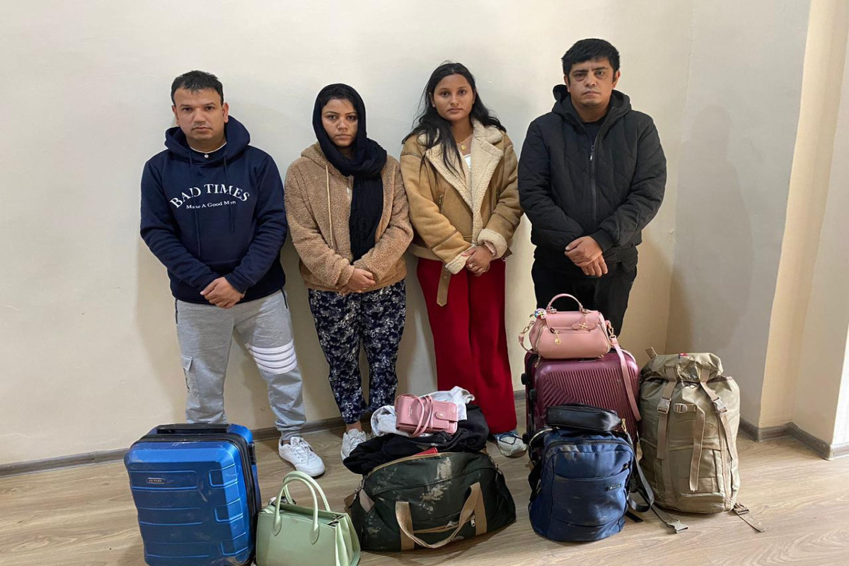 Nepali, Iranian, Afghan citizens attempting to violate Azerbaijani border detained-PHOTO 