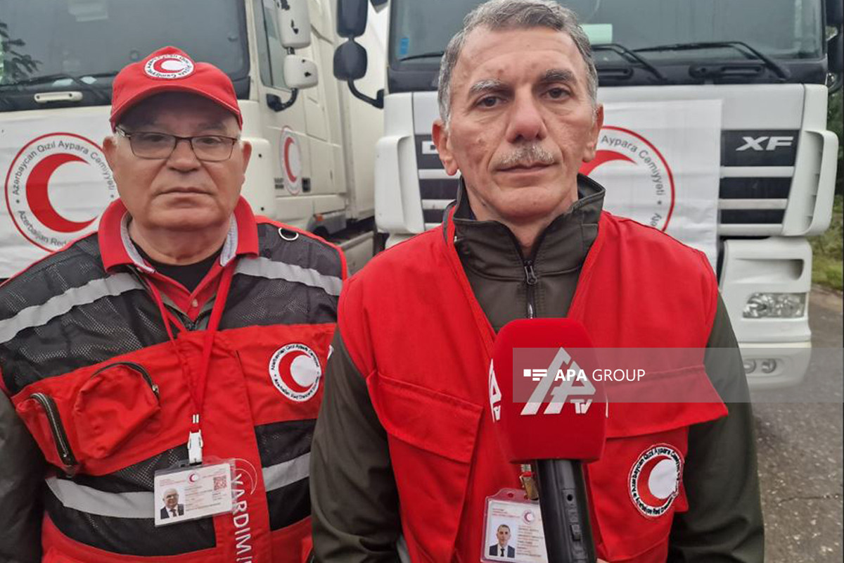 Jeyhun Mirzeyev, secretary general of the Azerbaijan Red Crescent Society