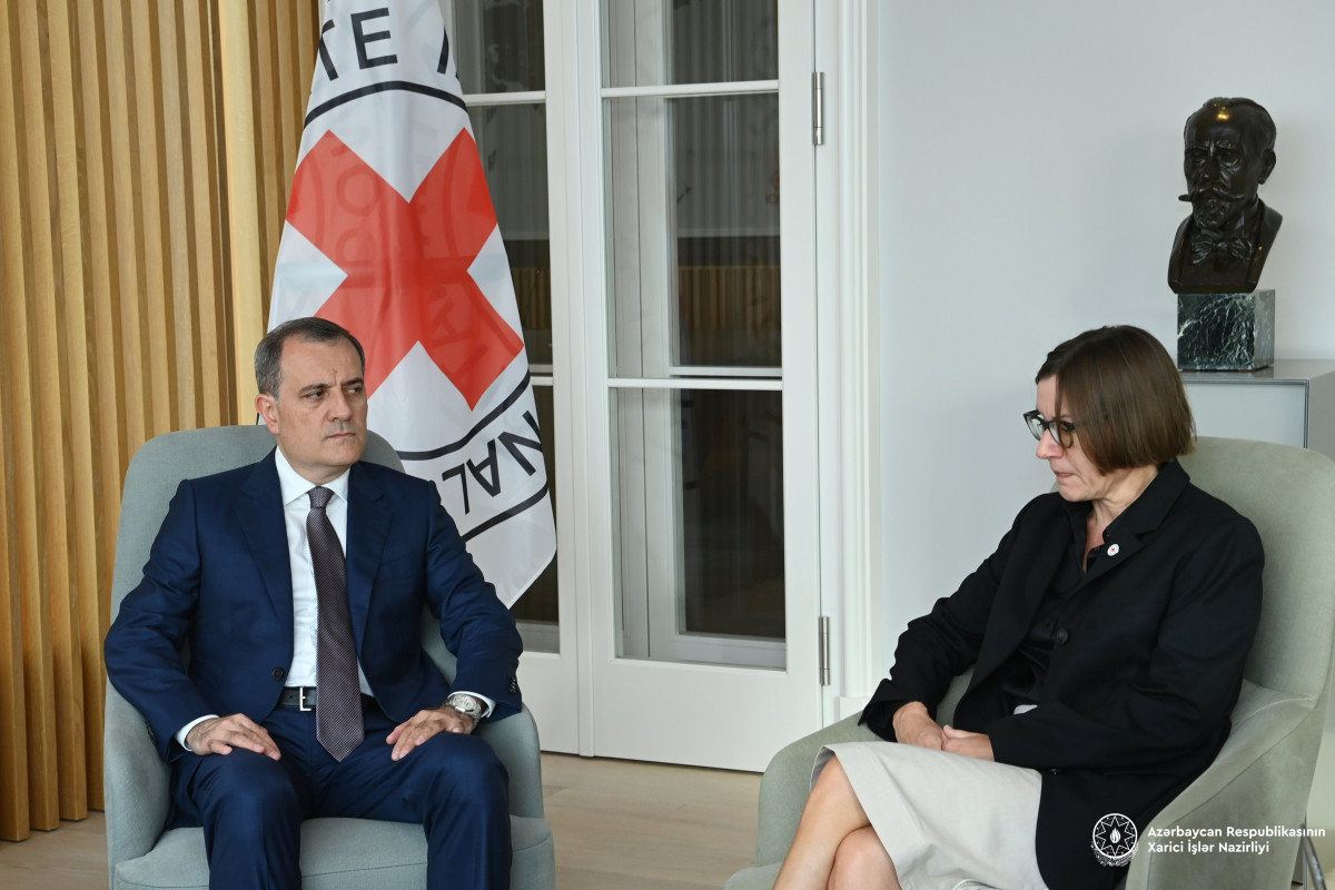 Azerbaijani Foreign Minister met with President of ICRC-UPDATED 