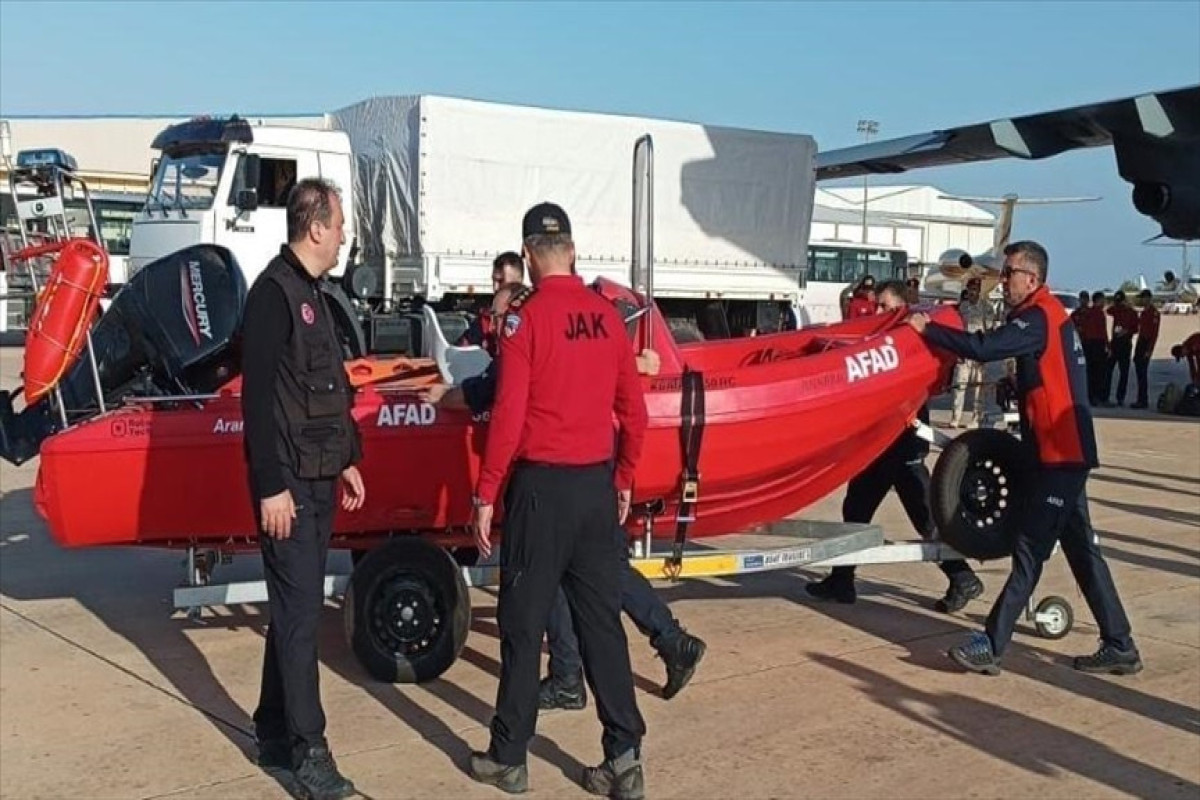 3d Turkish plane carrying search, rescue teams, aid supplies headed to Libya following severe storm, flooding