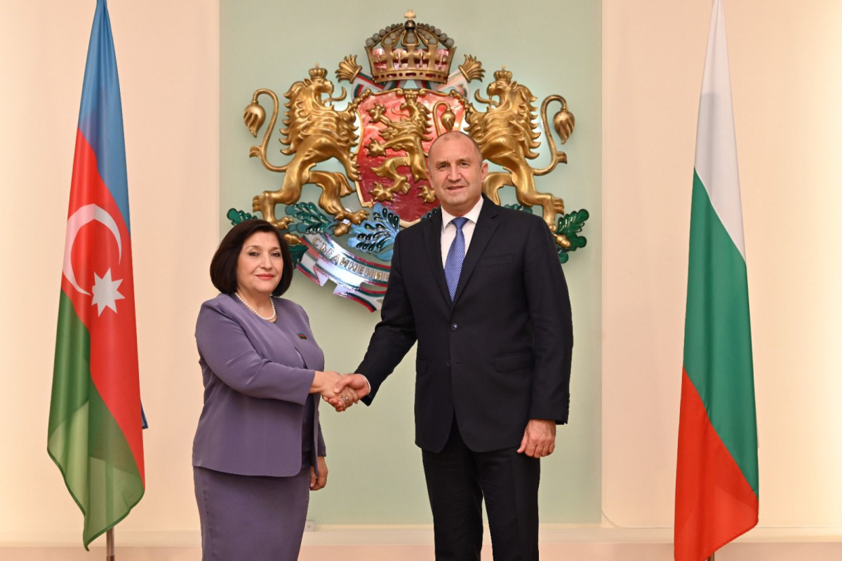 Speaker of Azerbaijani Milli Majlis meets with President of Bulgaria-PHOTO 
