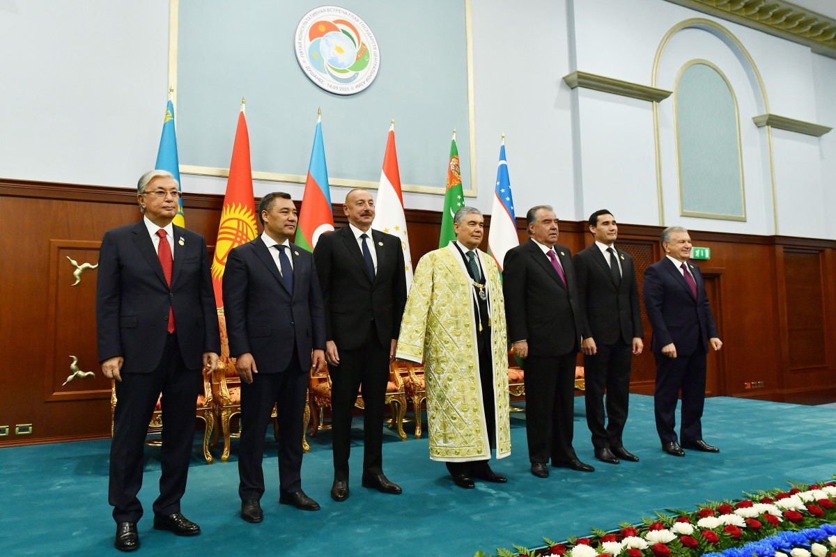 President of Azerbaijan attended awarding ceremony of Gurbanguly Berdimuhamedov in Dushanbe