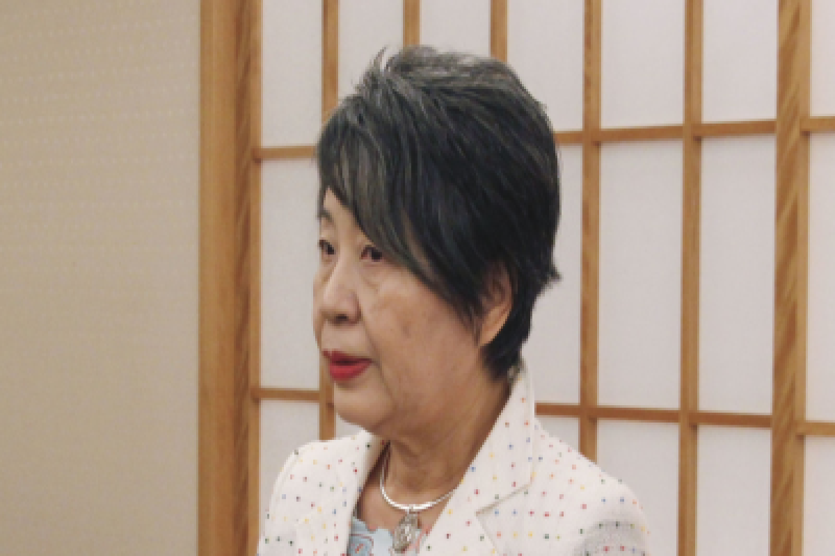 Japan's Foreign Minister Yoko Kamikawa