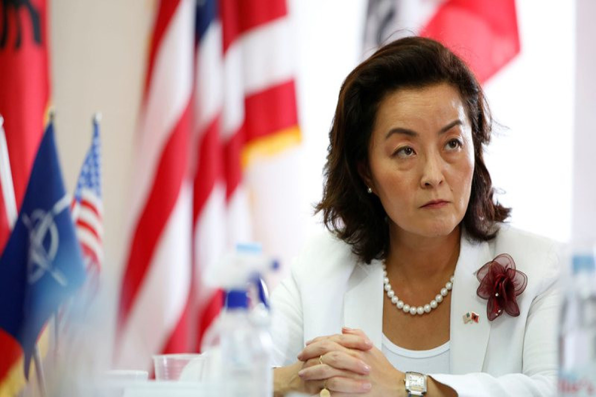 Yuri Kim, acting as the US Secretary of State's assistant for European and Eurasian affairs