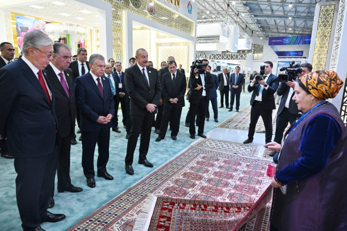 Heads of state participating in 5th Consultative Meeting viewed EXPO Central Asia 2023 exhibition in Dushanbe-UPDATED 