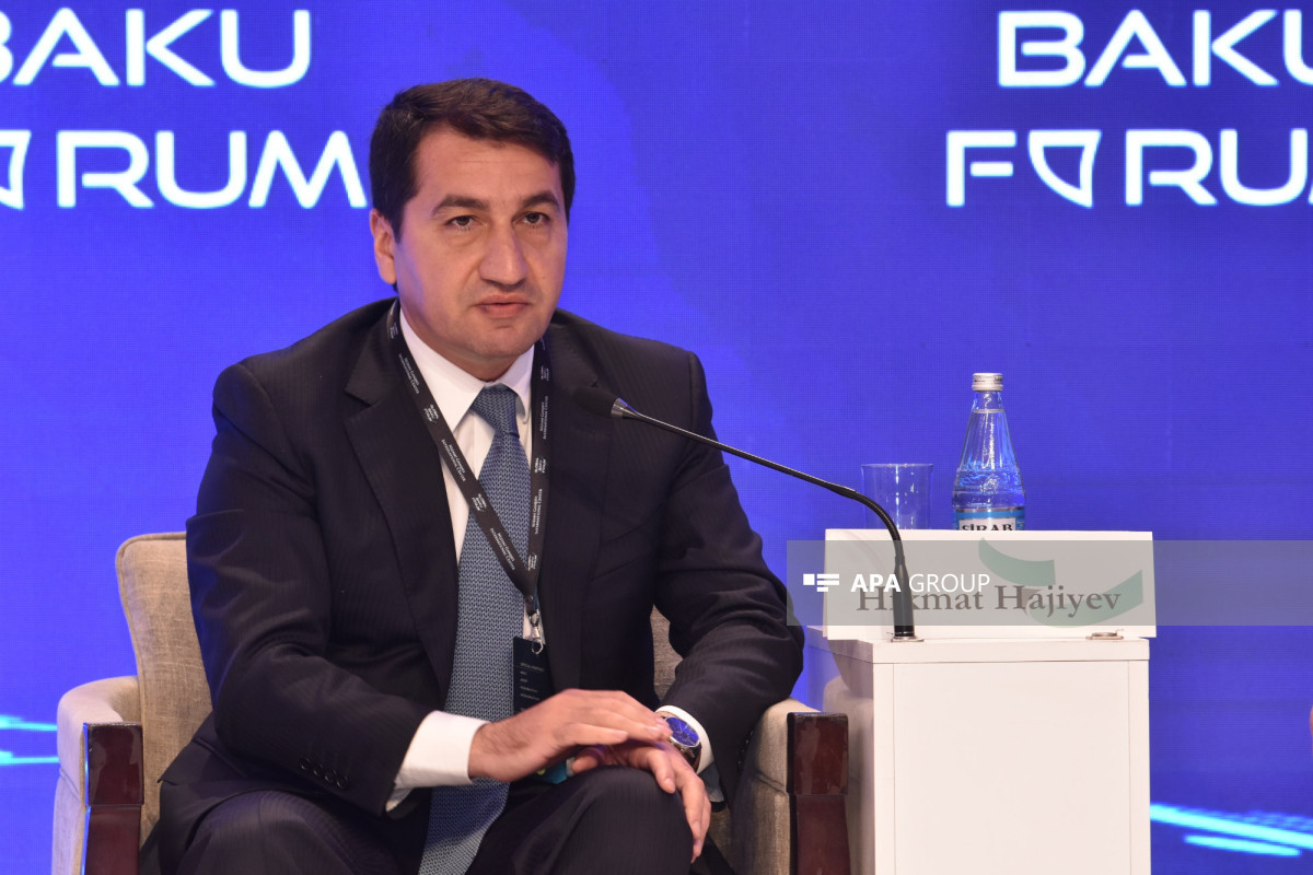 Hikmat Hajiyev, Assistant to Azerbaijani President-Head of Foreign Policy Affairs Department of the Presidential Administration
