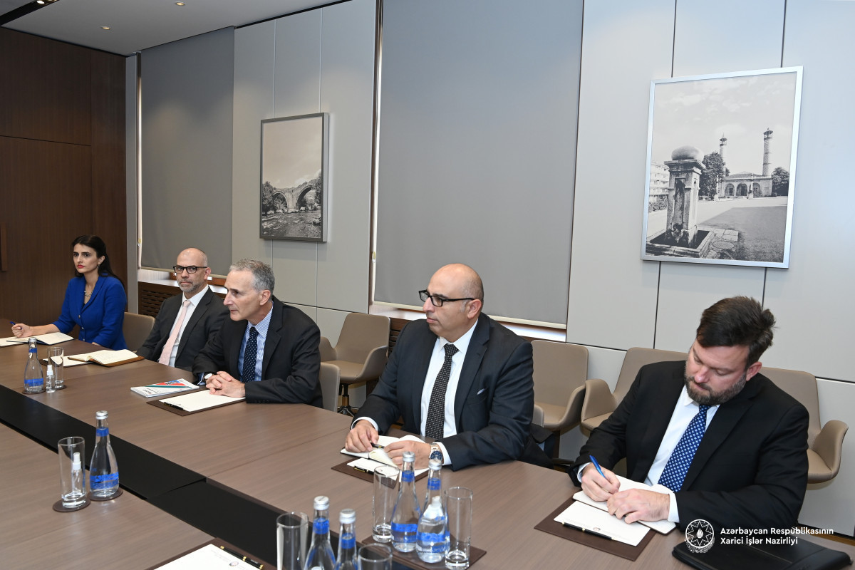 Azerbaijani FM updates U.S. State Department Senior Advisor on Armenia’s continuous military and political provocations