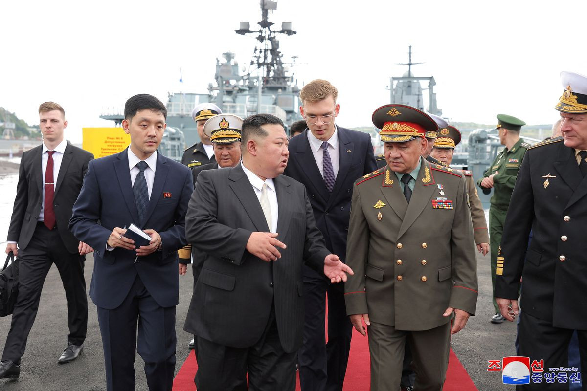 North Korea's Kim discusses stronger ties with Russian defence minister, KCNA says