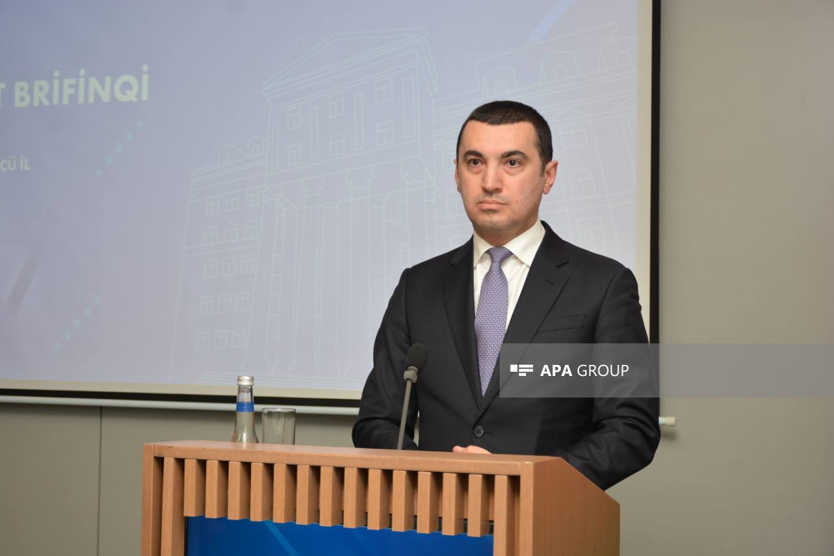 Aykhan Hajizada, Spokesperson of the Ministry of Foreign Affairs of the Republic of Azerbaijan