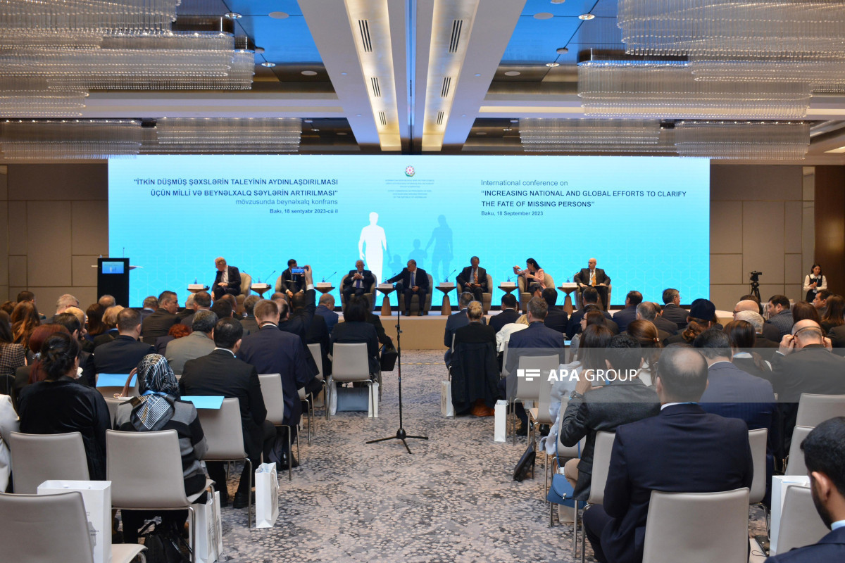 Baku hosts Int'l event on missing persons