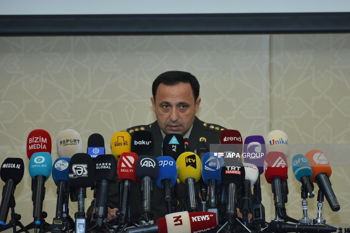 Anar Eyvazov, the head of the press service of the Azerbaijani Ministry of Defense