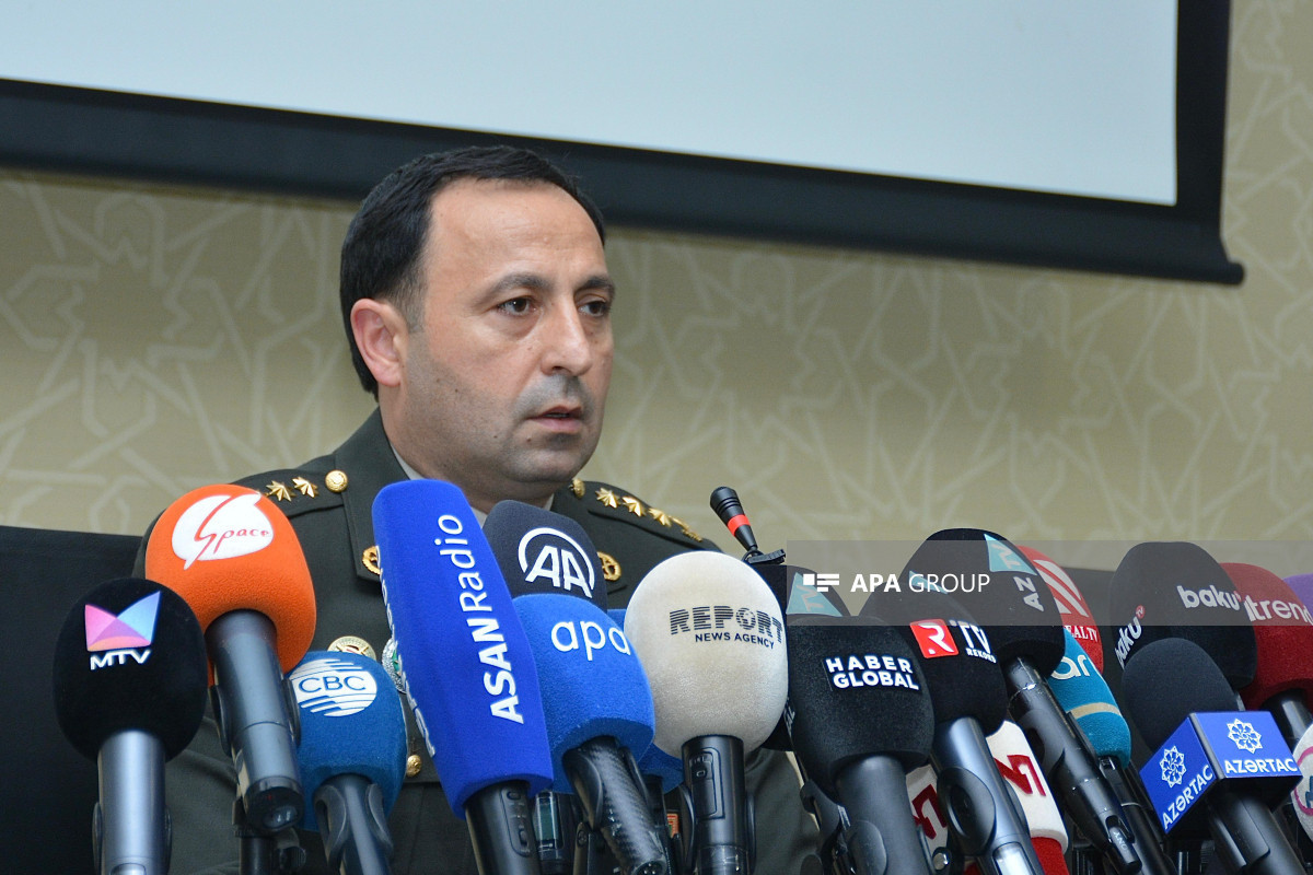 Anar Eyvazov, the head of the press service of the Azerbaijani Ministry of Defense