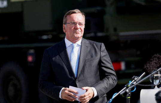 German Defense Minister Boris Pistorius