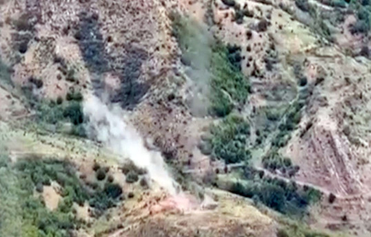 Armenian armed forces formations’ combat equipment destroyed in directions of Khojali and Girmizi Bazar -VIDEO 