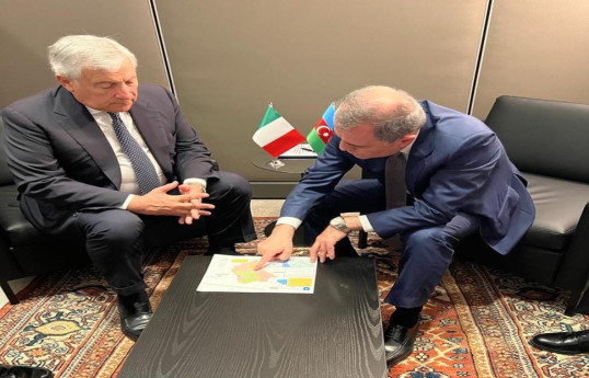 Azerbaijani FM met with his Italian counterpart